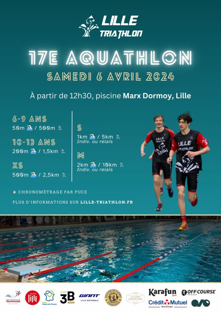 Aquathlon Lille 2024